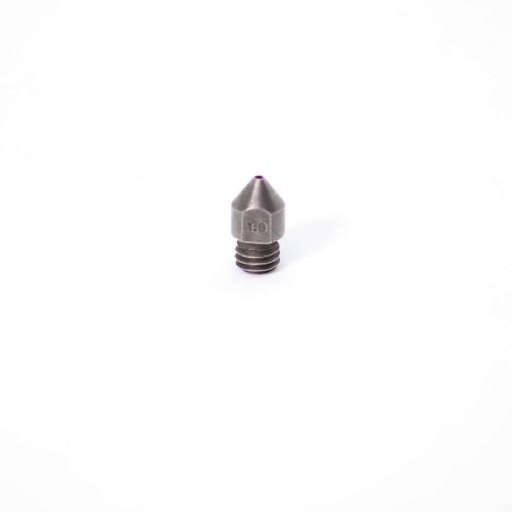 MK8 Hardened Steel Nozzle 1.75mm-1.0mm (5mm Thread Length)