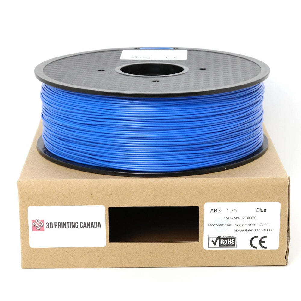 Azul - Filamento ABS estándar - 1,75 mm, 1 kg