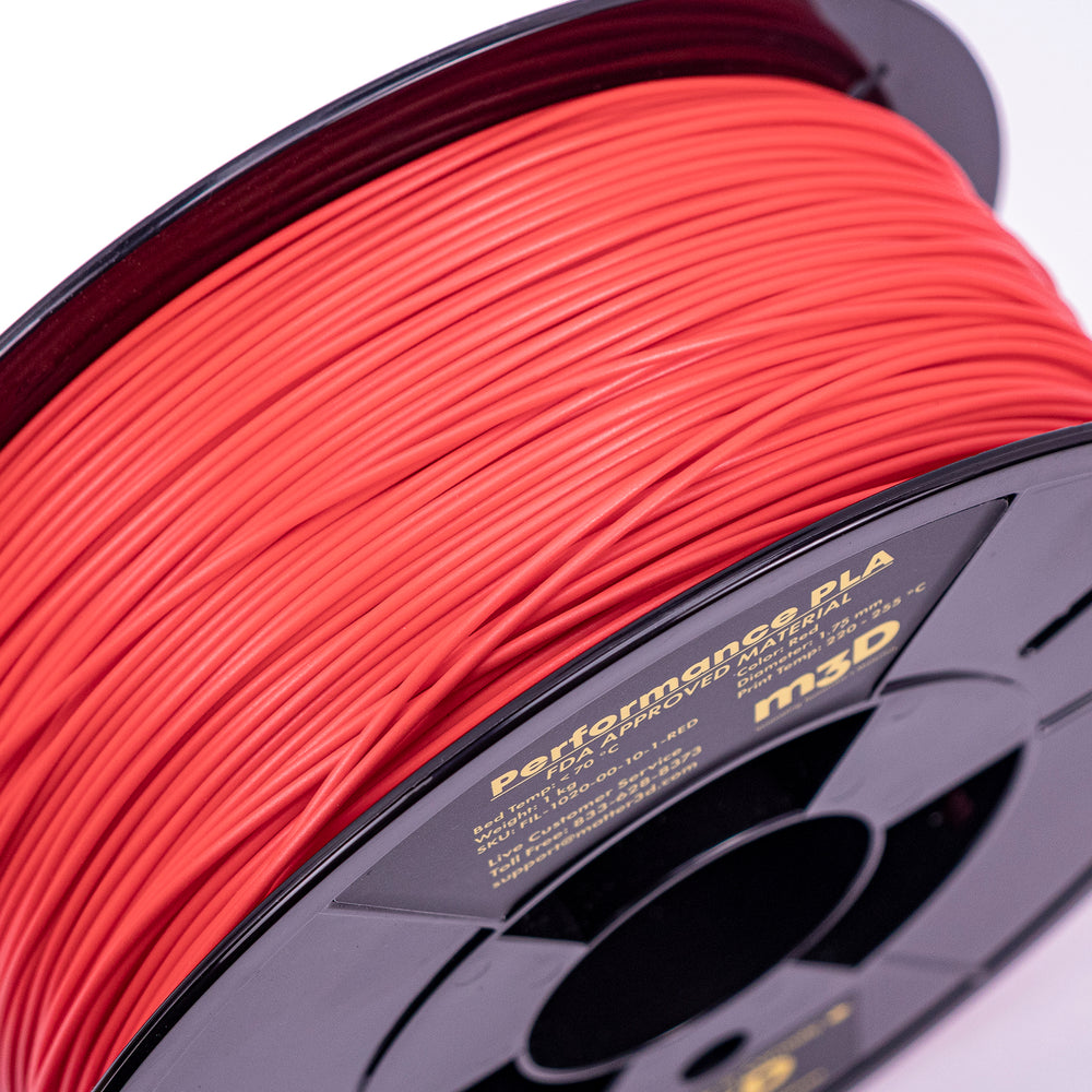 Rojo - Filamento PLA Matter3D Performance de 1,75 mm - 1 kg