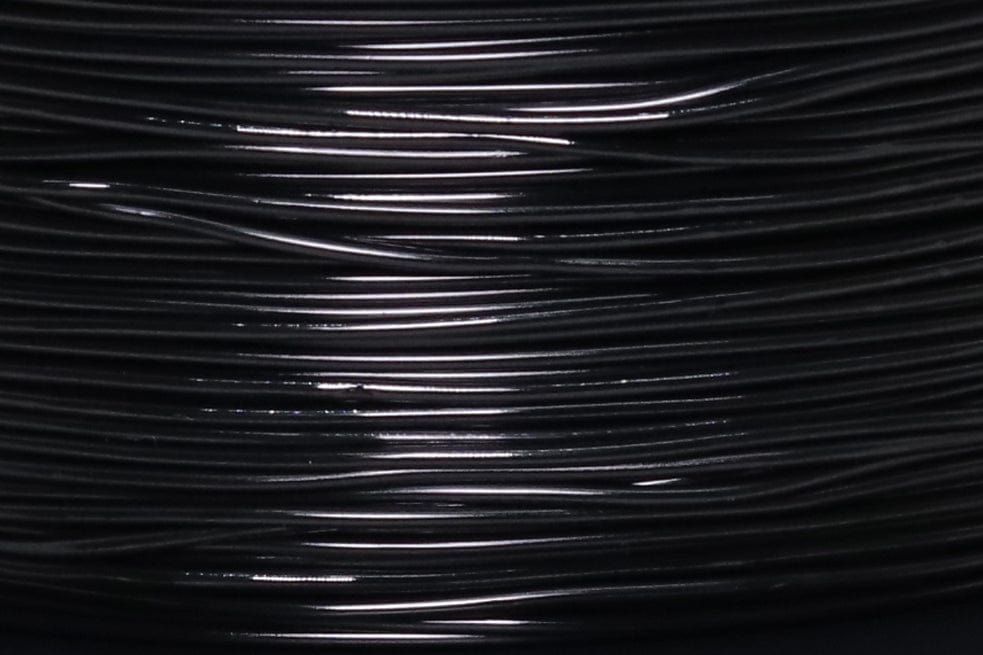 Negro - Filamento TPU estándar - 1,75 mm, 1 kg