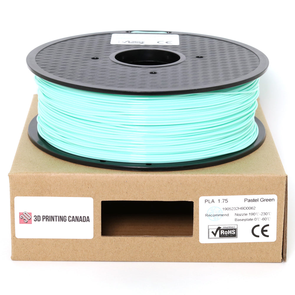Pastel Green - Standard PLA Filament - 1.75mm, 1kg