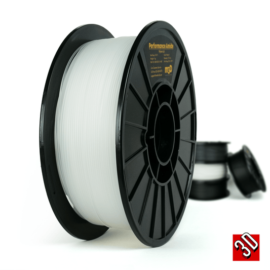 Natural - 1.75mm Matter3D Performance Nylon (PA66)  Filament - 1 kg