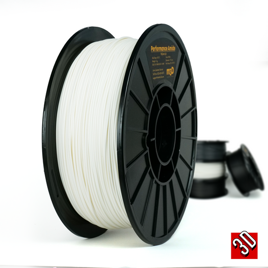 White - 1.75mm Matter3D Performance Nylon (PA66)  Filament - 1 kg