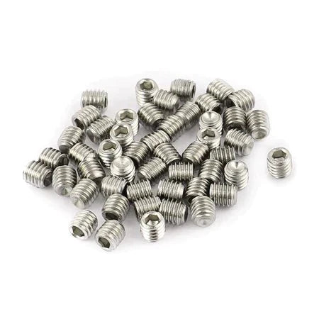 Stainless Steel Metric Thread Set Screw / Grub Screw - M4 x 4mm (10 Pack)