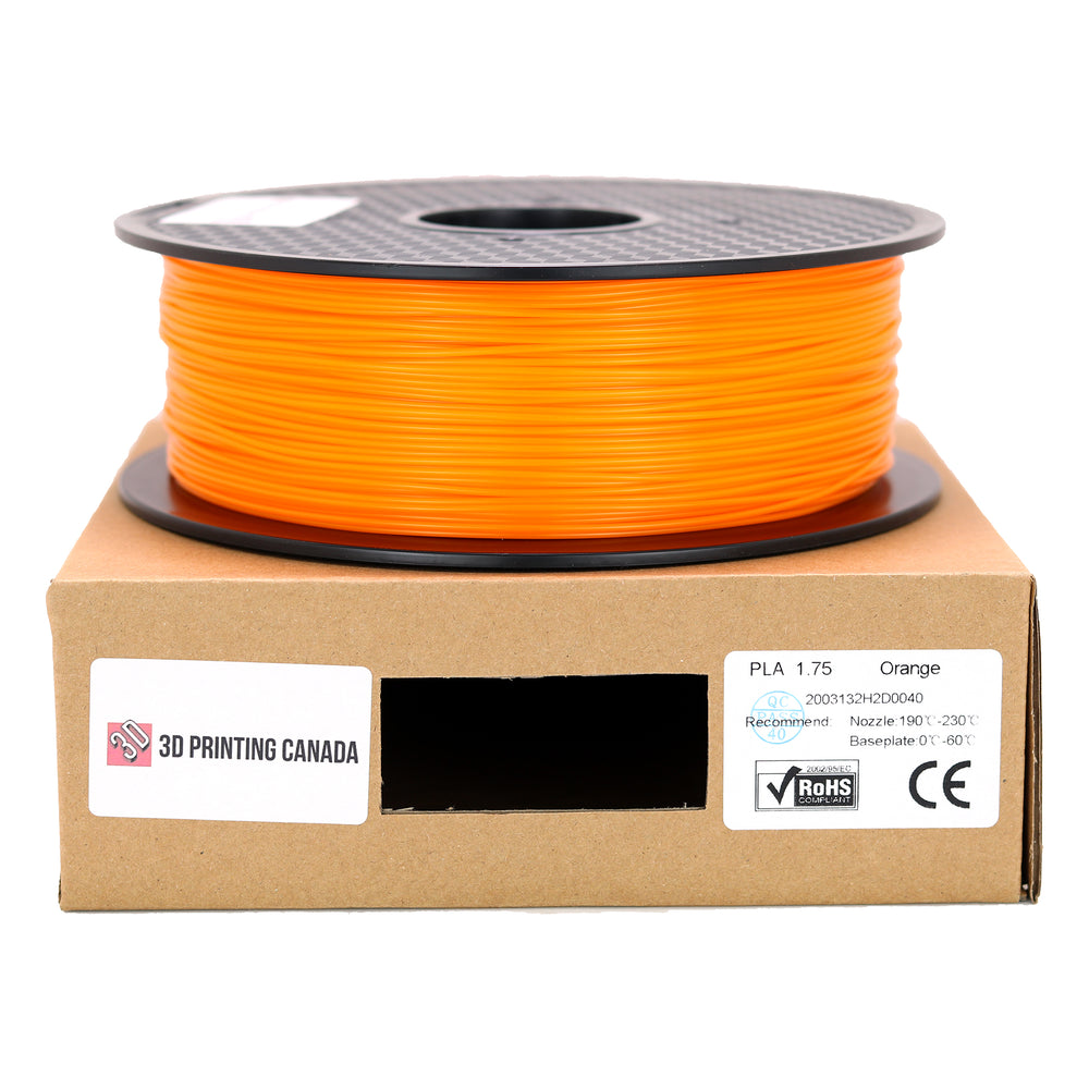 Orange - Standard PLA Filament - 1.75mm, 1kg