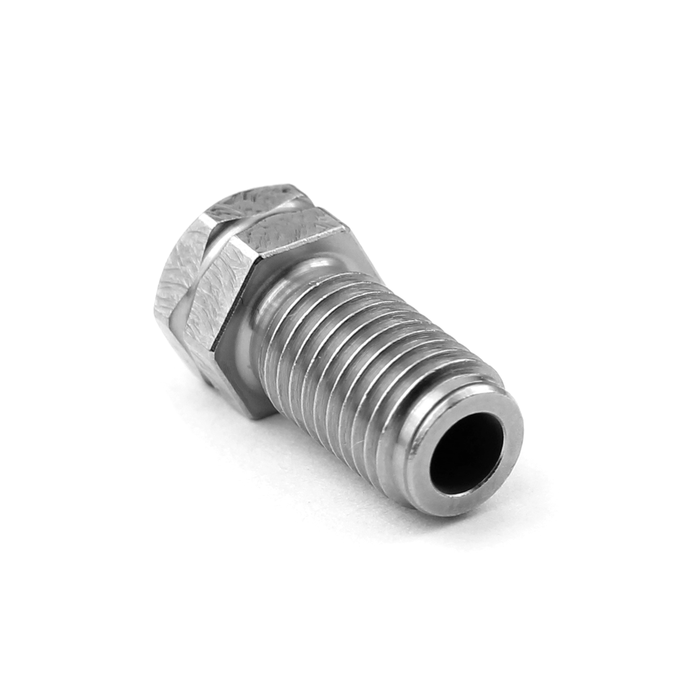 Micro Swiss Brass Plated Wear Resistant Nozzle for Ultimaker 3 - 0.4 mm
