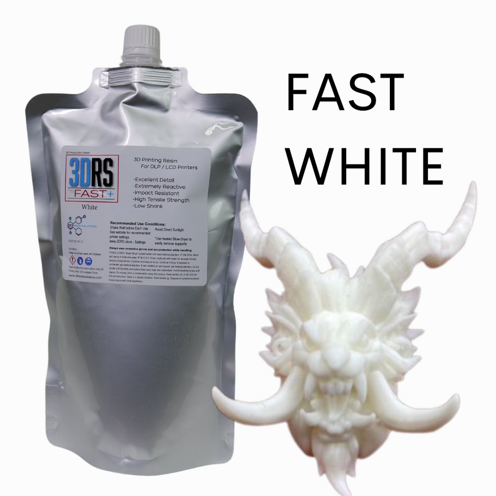 White - 3D Resin Solutions FAST+ V2 - 1 kg