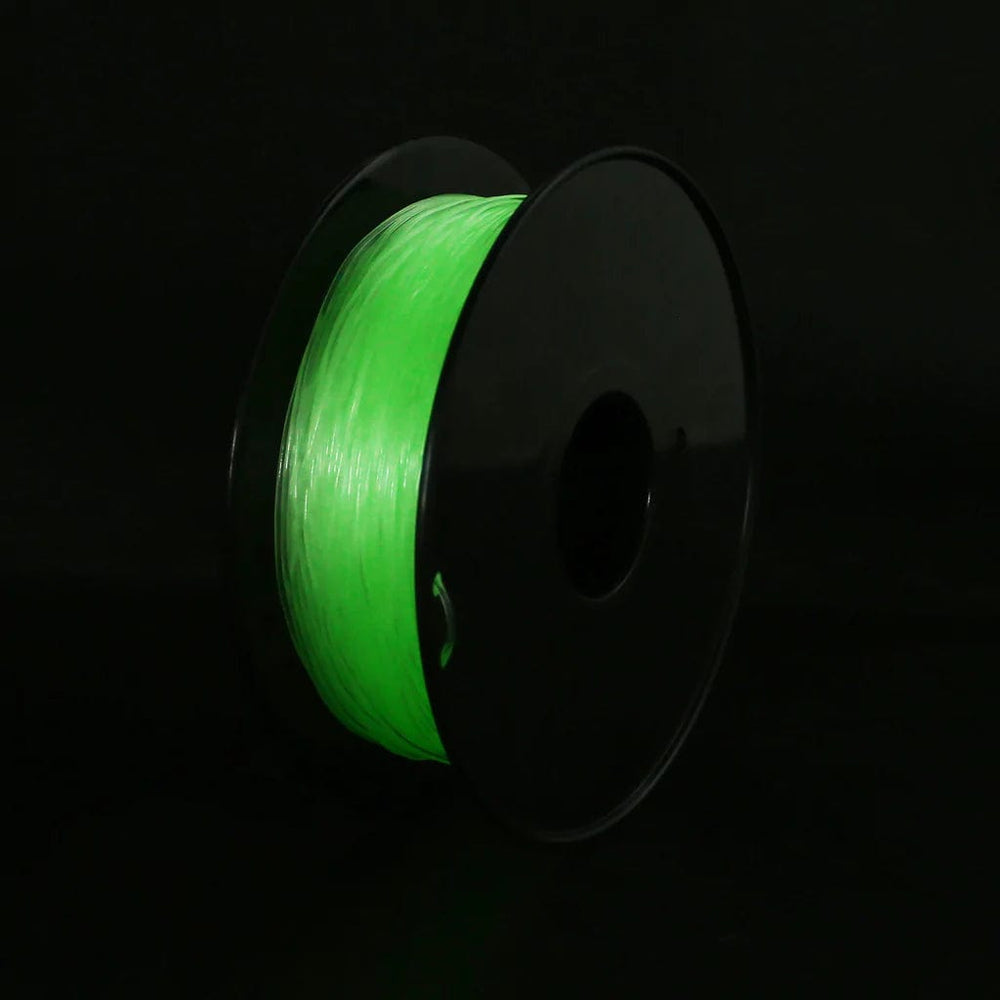 Verde luminoso, brilla en la oscuridad - TPU de 1,75 mm (comparable a Sainsmart) - 0,8 kg