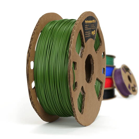 Verde - Filamento PETG Matter3D Performance de 1,75 mm - 1 kg