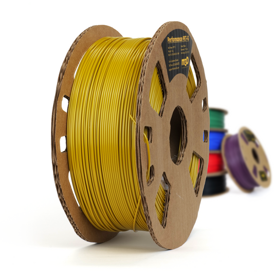 Amarillo - Filamento PETG Matter3D Performance de 1,75 mm - 1 kg